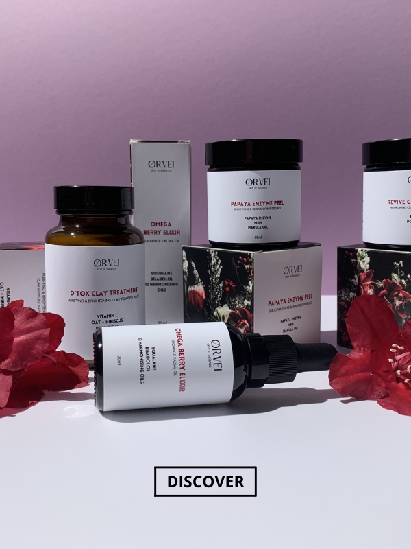 ØRVEI │Microbiome-friendly skincare with effective ingredients