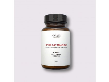 D´TOX Clay Treatment label photo
