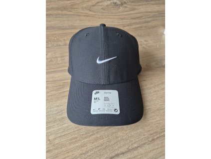 Kšiltovka Nike U NK DF CLUB CAP S CB P černá