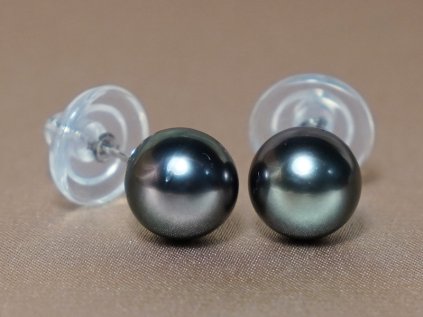 Tahiti gyöngy fülbevaló 18K arany TE18KAA+ZY 2