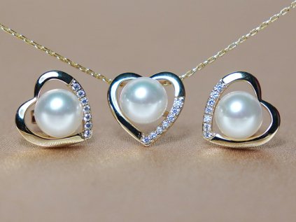 japan akoya gyongy ekszerszett