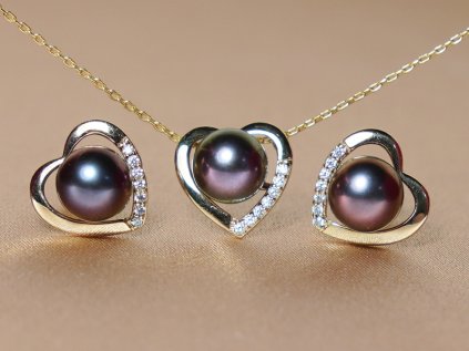 14k arany edesvizi gyongy ekszerszett ww013ys fb