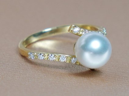 arany gyuru AAA gyongy 14k BC029YFR W