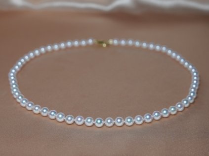 Elegáns japán Akoya gyöngy nyaklánc 6 mm – APN6065C