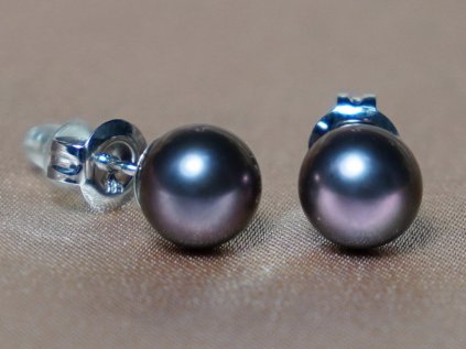 fekete gyongy 14k arany fulbevalo fe585aaawb