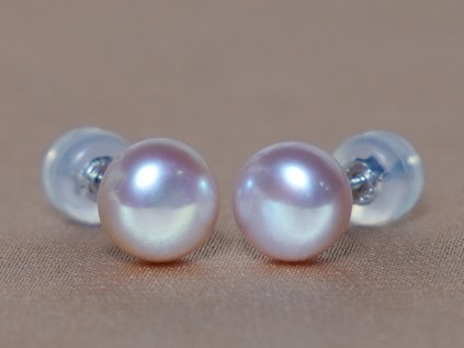 14K arany beszúrós gyöngy fülbevaló – LSE14WG