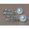 14k feher arany feher gyongy fulbevalo bc024wfe w