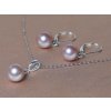 Valódi gyöngyös ezüst ékszerek – FPS002lT