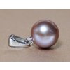 14k arany privesok gyongy purpurovo fialova epp1011wz