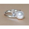 Luxusos arany gyűrű AAA minőségű japán Akoya gyönggyel – BC04WR A