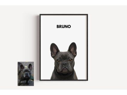 buldocek black frame basic with foto
