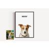 jack russel black frame basic with foto
