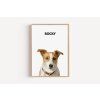 jack russel wood frame basic