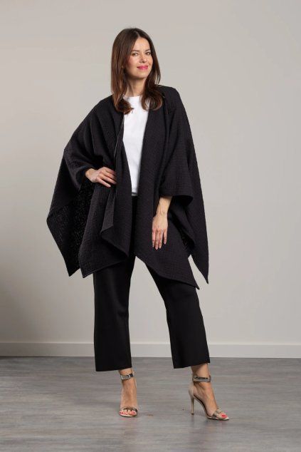 1506 pled cotton chanel black