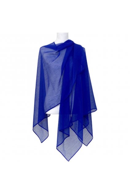 Summer Breeze Electric Blue Lehký vzdušný pléd