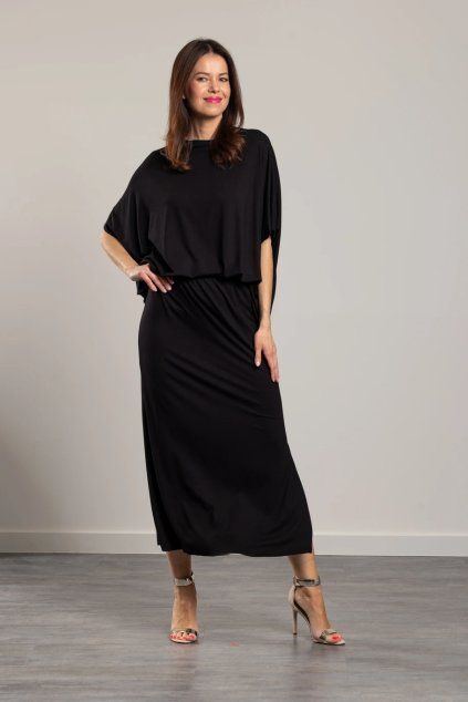 Oversize TOP Venice Black (Velikost XS)