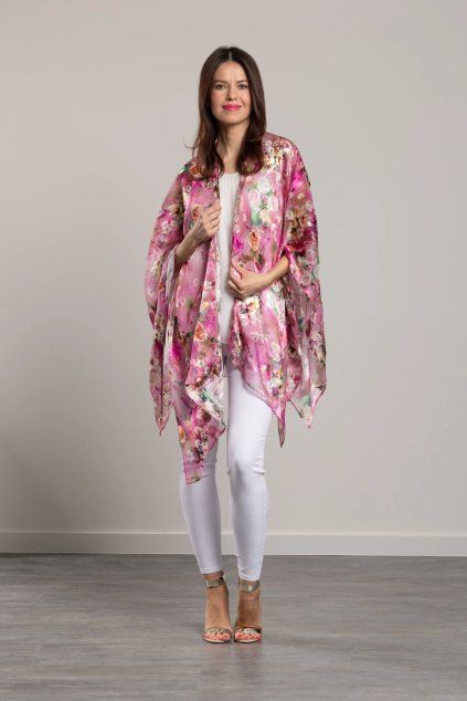 3v1 pléd Isabelle Pink Garden