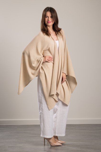 Pléd Waffle Beige