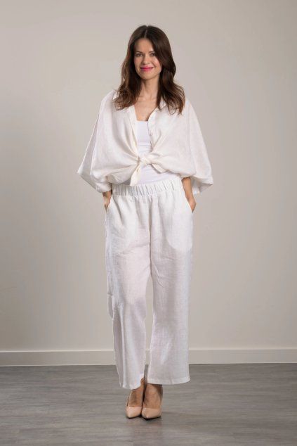 Halenka Fresh Linen White (Velikost S/M)