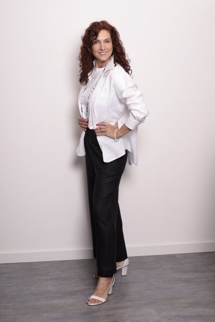 Lněná košile Laura White