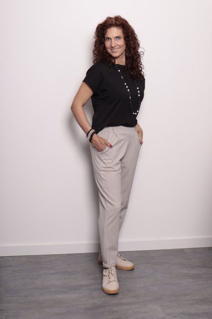 Bavlněné tričko Kaja Black