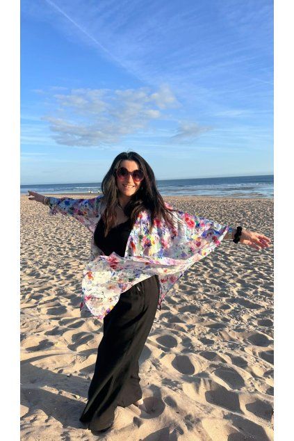 3v1 pléd Isabelle Flowers