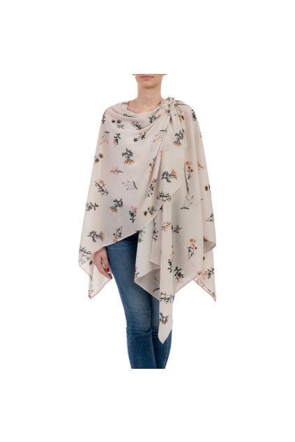 Summer Flower Beige Lehký vzdušný pléd