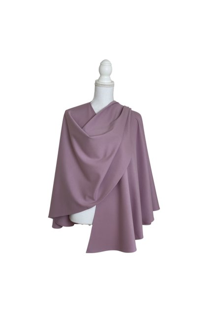 Basic Lilac Módní pléd ze splývavého materiálu
