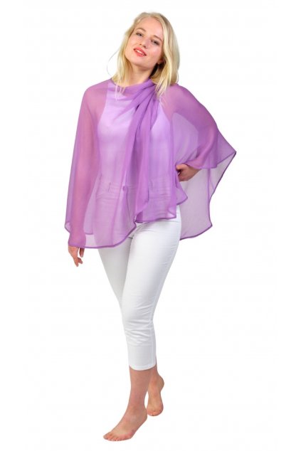 Summer Breeze Lilac  Vzdušný letní pléd / šaty