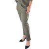 Kalhoty Elegant Long Khaki (Velikost S)
