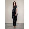 Elegantní kalhotový set Sara Silk Black