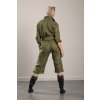 Leinenhose Romy Khaki 7/8  Maxi-Hemd aus feinem Leinen