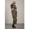 Linen Trousers Romy Khaki 7/8  Maxi shirt in fine linen
