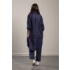 Leinenhose Romy Navy Blue  Maxi-Hemd aus feinem Leinen