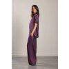 Elegantní kalhotový set Sara Silk Lilac (Velikost S/M)
