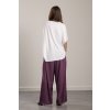 Elegante Hose Sara Silk Lilac  Elegante Satinhose