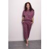 Oversize TOP Elegant Roma Burgundy