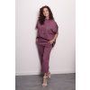 Oversize TOP Elegant Roma Burgundy