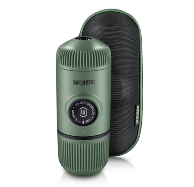 Wacaco Nanopresso Moss Green s pouzdrem