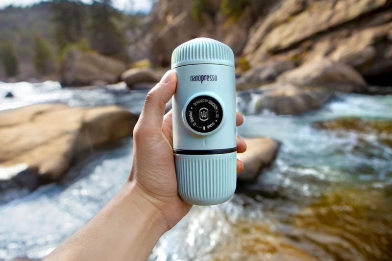 Wacaco Nanopresso Arctic Blue s pouzdrem