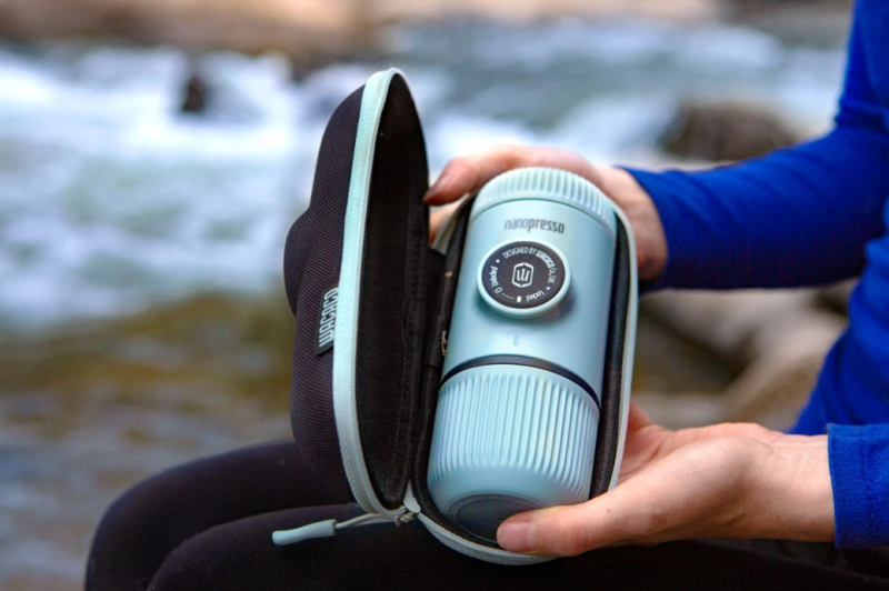 Wacaco Nanopresso Arctic Blue s pouzdrem