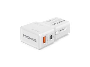 Promate TriPlug PD20.WHITE 1