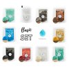 Set BASIC metalickĂ© pigmenty MyResin - 10 vzorkĂą po 5 g