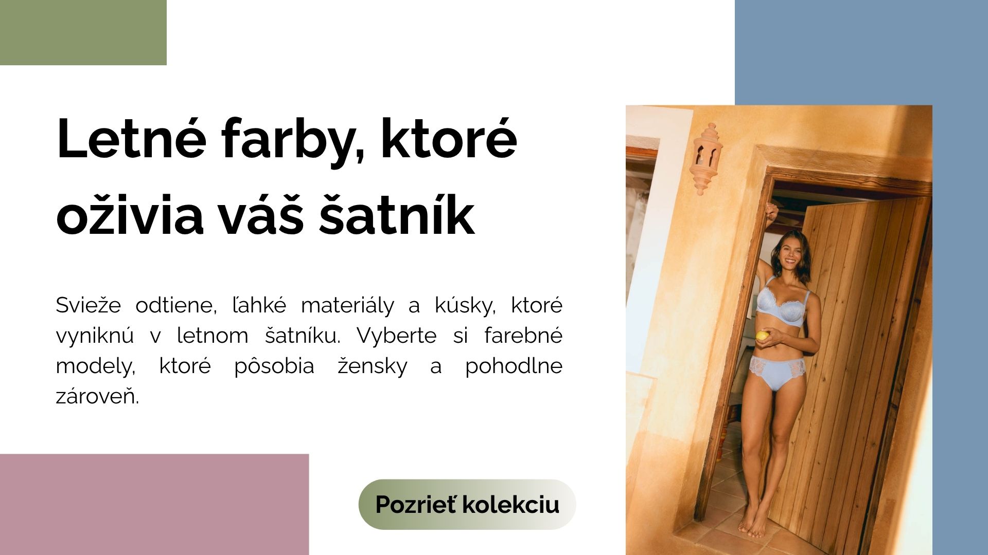 letná kolekcia ysabel mora spodné prádlo