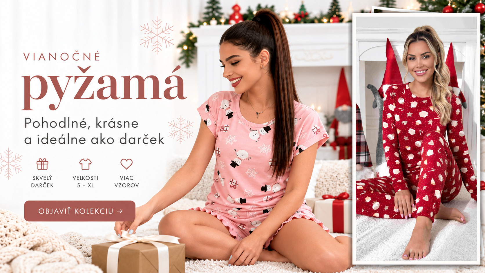 vianočné pyžamá v predstihu