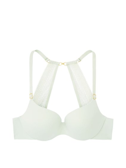 vystužená podprsenka victoria's secret incredible bledozelená 