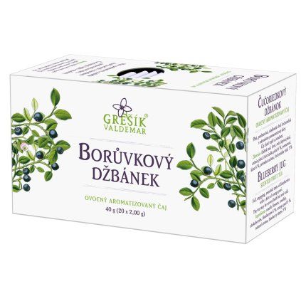 borůvkový džbánek