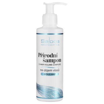 saloos prirodni sampon na objem vlasu 200 ml