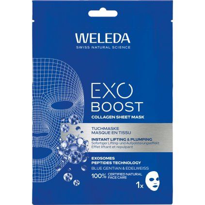 weleda exo boost collagen latkova pletova maska 20 ml 3265466 cs