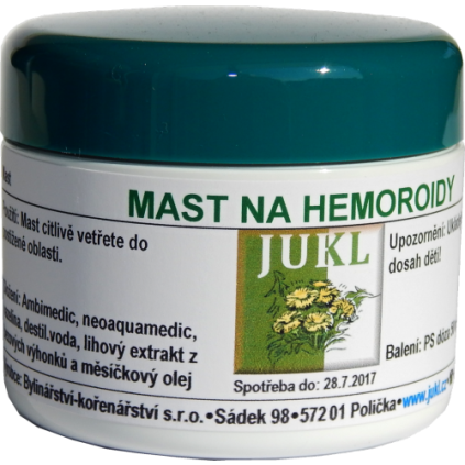 Mast na Hemeroidy